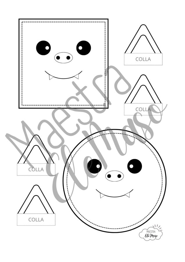 Halloween shapes