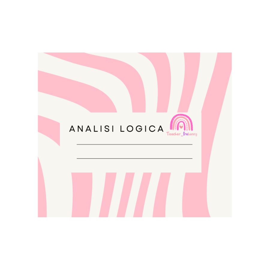 ANALISI LOGICA CON TABELLA