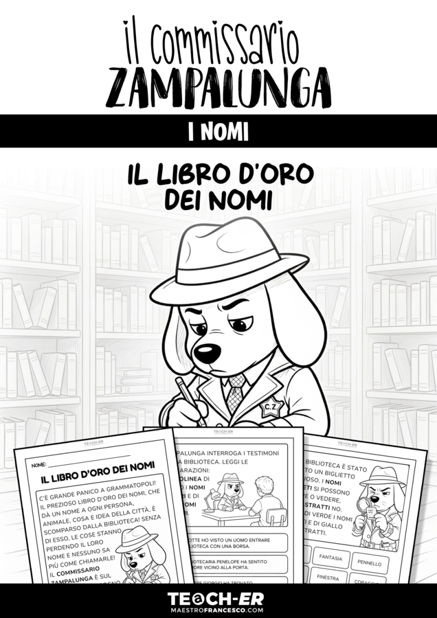 Il Commissario Zampalunga - I Nomi