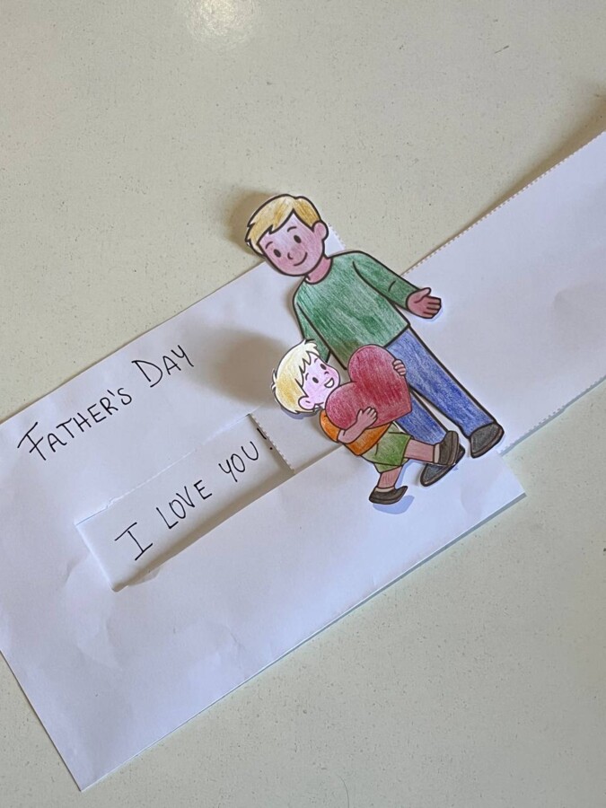 💛 Abbraccio Papà – Biglietto Dinamico Interattivo