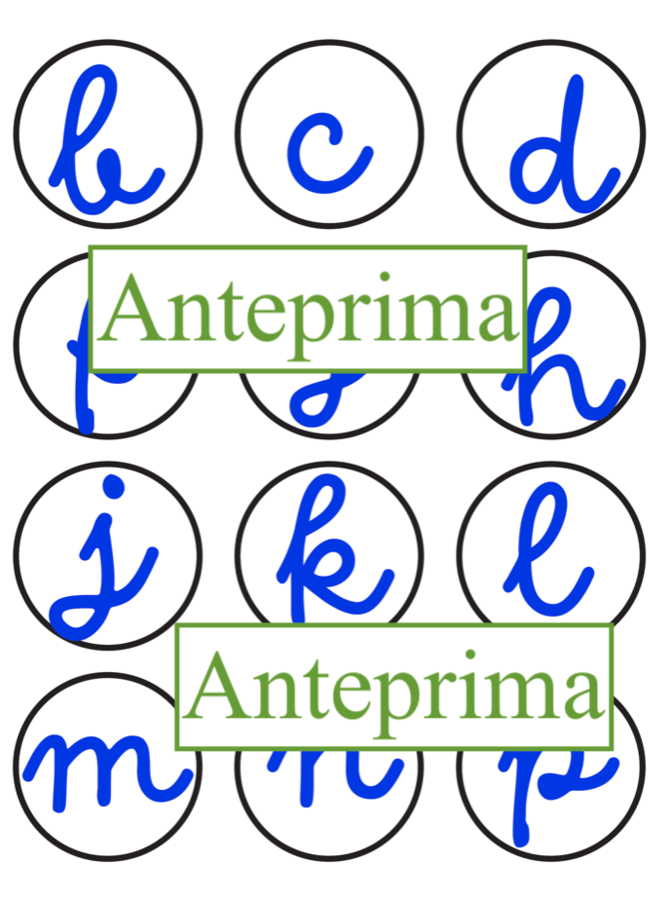 La margherita delle sillabe per l'apprendimento della lettoscrittura