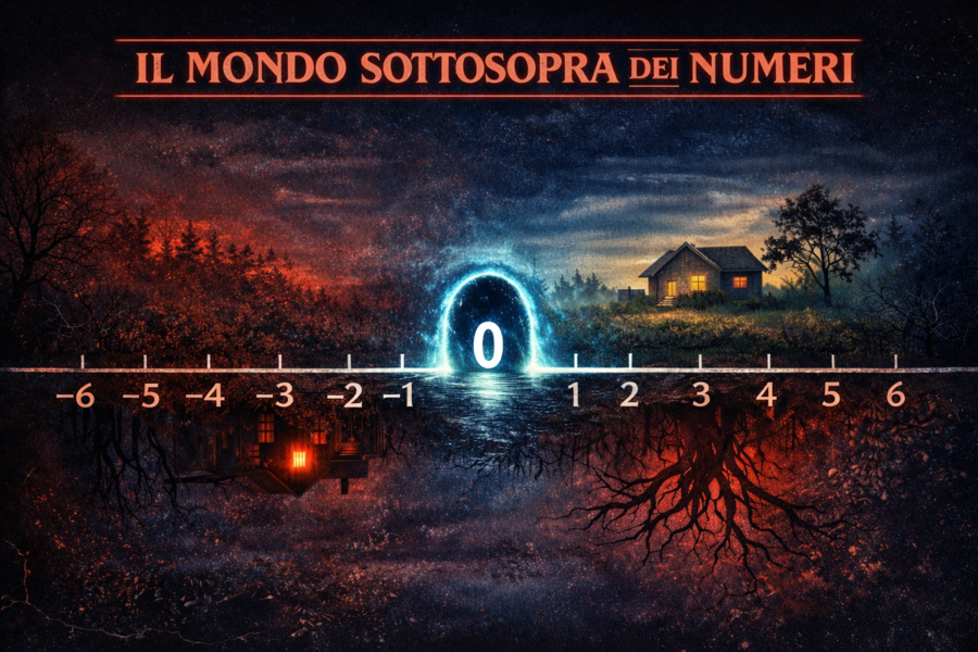 Il mondo sottosopra dei numeri relativi - Presentazione PowerPoint per la classe quinta