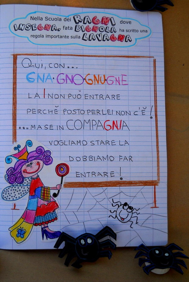 Impara la regoletta con il digramma GN