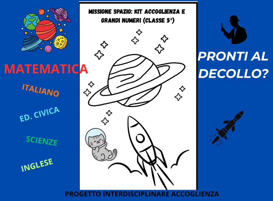 Missione Voyager 1: Percorso di Accoglienza e Grandi Numeri per la Classe Quinta (Matematica ed interdisciplinare)