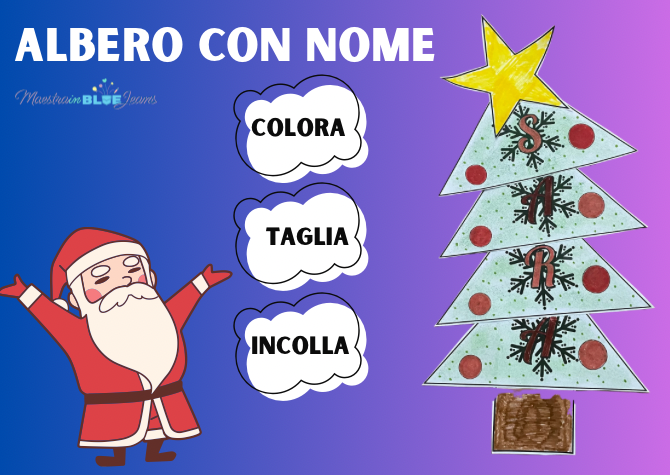 Albero di Natale con nome