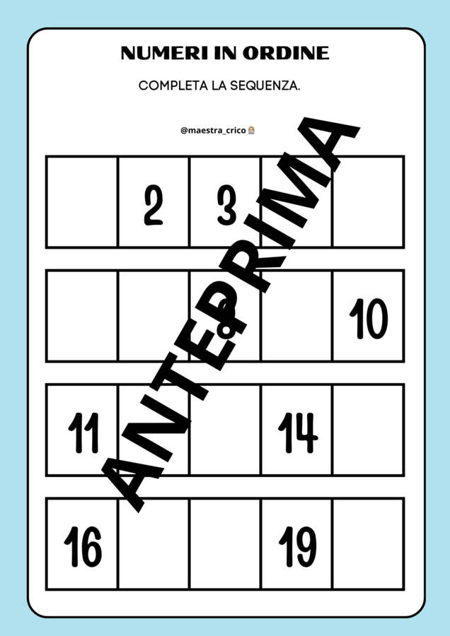 VERIFICA DI MATEMATICA CLASSE PRIMA