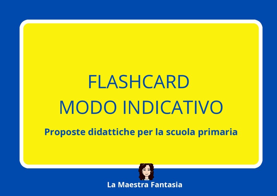 FLASHCARD MODO INDICATIVO