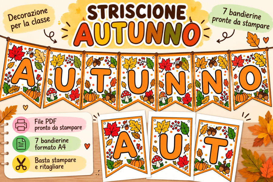 BANDIERINE: AUTUNNO