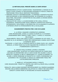 40 CARTE SFIDA DI SCIENZE: MATERIALI, MATERIA, ARIA, ACQUA ED ENERGIA | QUIZ A SCELTA MULTIPLA  (CLASSI 3ª, 4ª, 5ª) + GRIGLIA SOLUZIONI