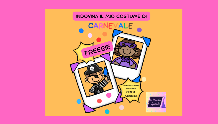 INDOVINA IL COSTUME DI CARNEVALE