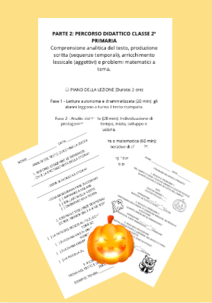 La piccola zucca che voleva brillare – Kit Didattico Interdisciplinare di Halloween (Classi 1ª e 2ª Scuola Primaria)