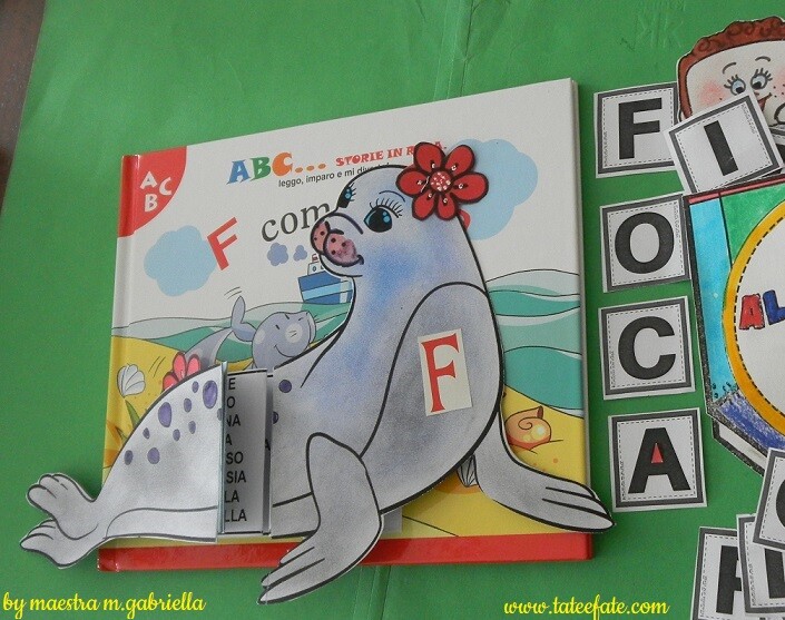 Lettera f : Foca Filli interattiva