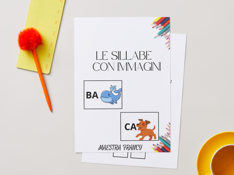 Sillabe con le immagini