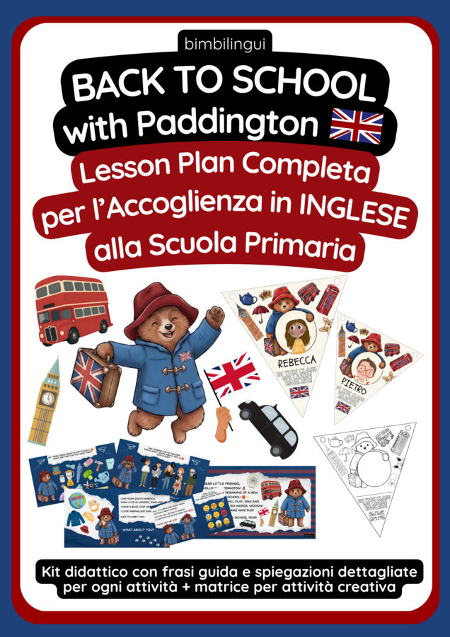 Back to School_Accoglienza in Inglese_Scuola Primaria