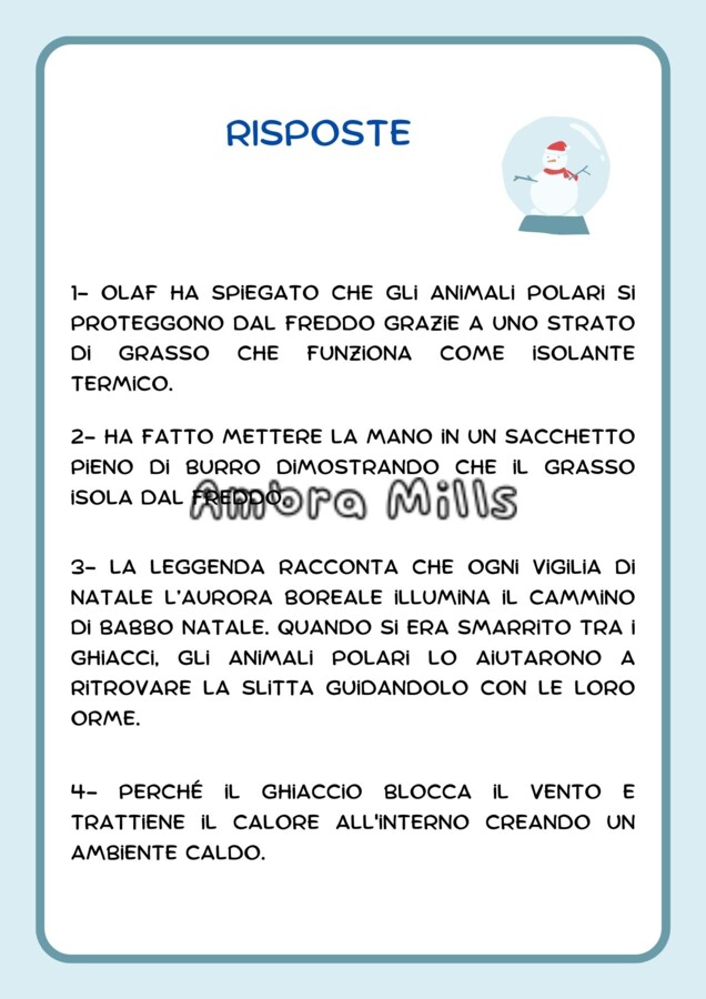 Avventura al Polo Nord (storia + Attività)