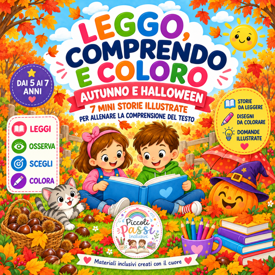 Leggo, Comprendo e Coloro – Autunno e Halloween