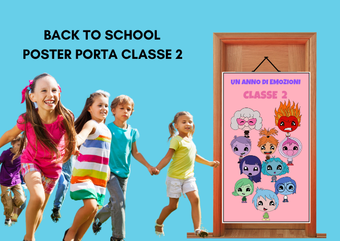 Poster PORTA a colori CLASSE 2