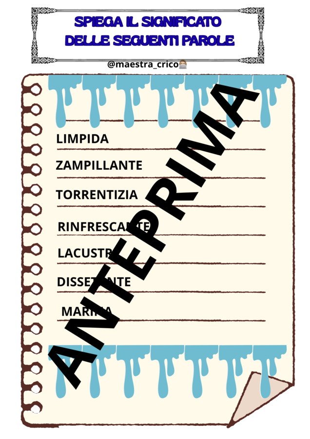 PERCORSO SULL' ACQUA