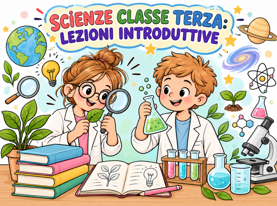 SCIENZE CLASSE TERZA lezioni introduttive