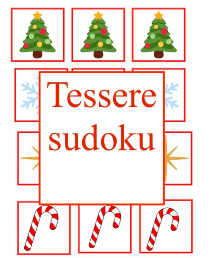 Natale matematico: problemi, logica e sudoku; per le attività in classe o per i compiti delle vacanze- classi IV/V