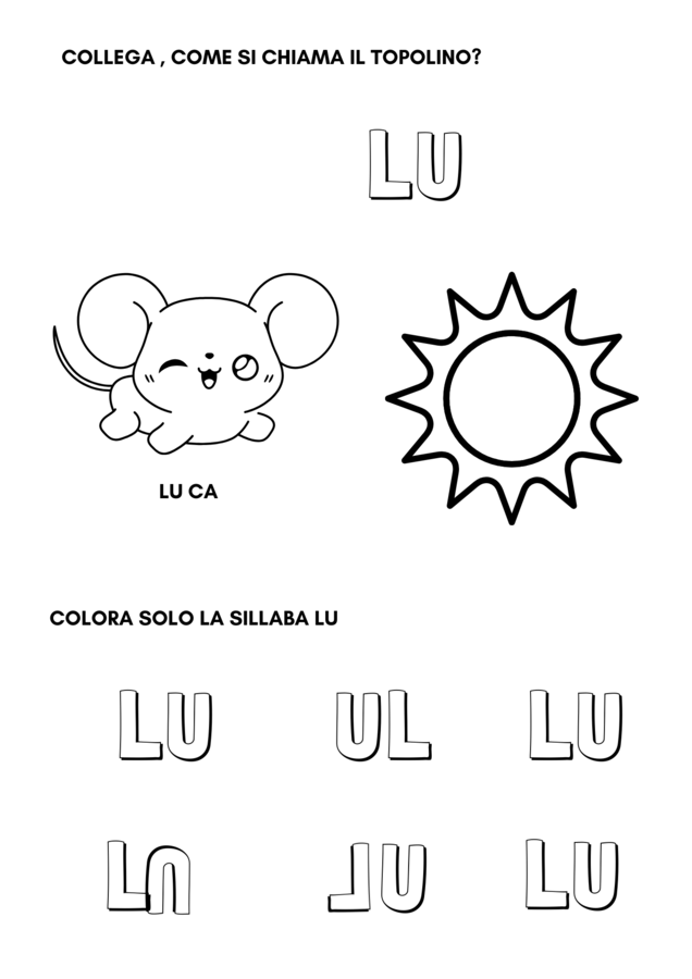 Il mio quaderno delle sillabe 1