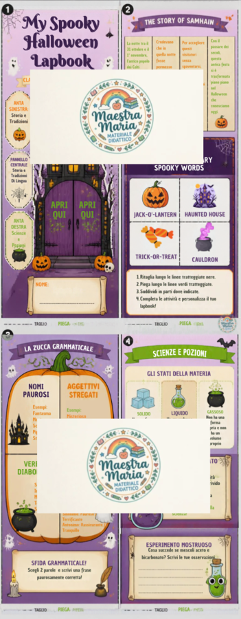 My Spooky Lapbook - HALLOWEEN
