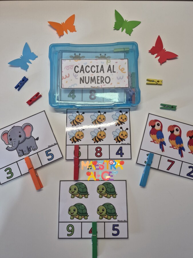CACCIA AL NUMERO - MAESTRA ALICE