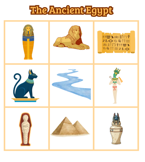 Bingo - The Ancient Egypt