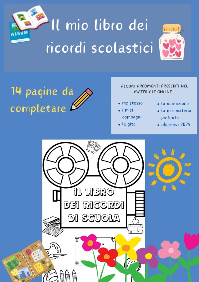 Il libro dei miei ricordi di scuola