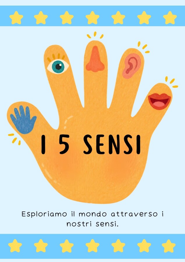 I 5 SENSI • Kit 4 Schede Operative Scienze Prima Elementare e BES