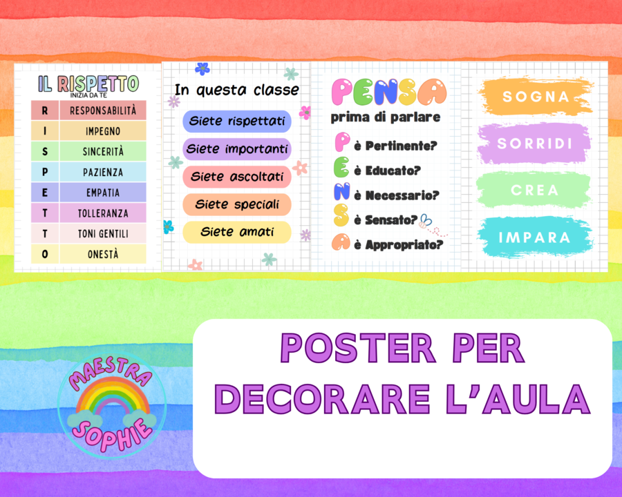 POSTER PER LA CLASSE