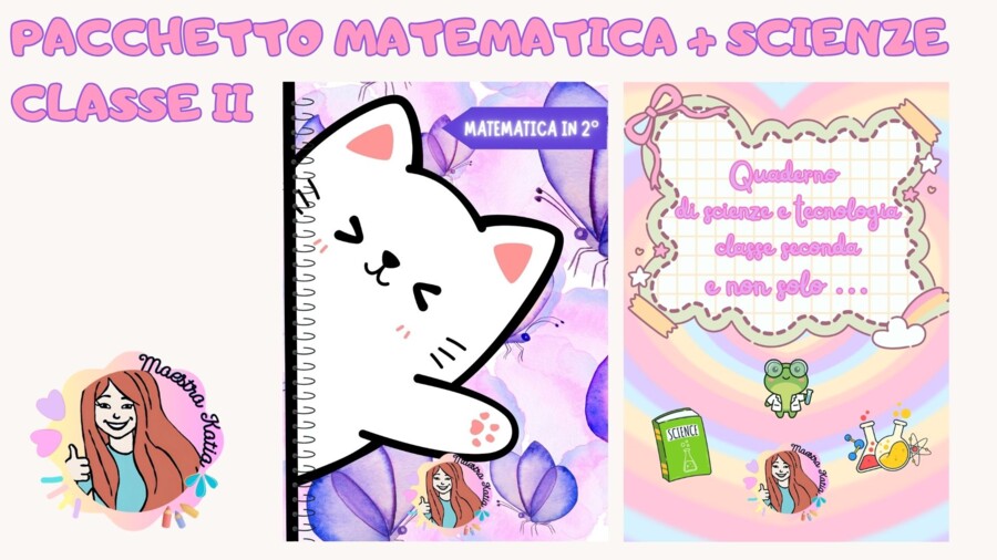Pacchetto matematica + scienze classe II