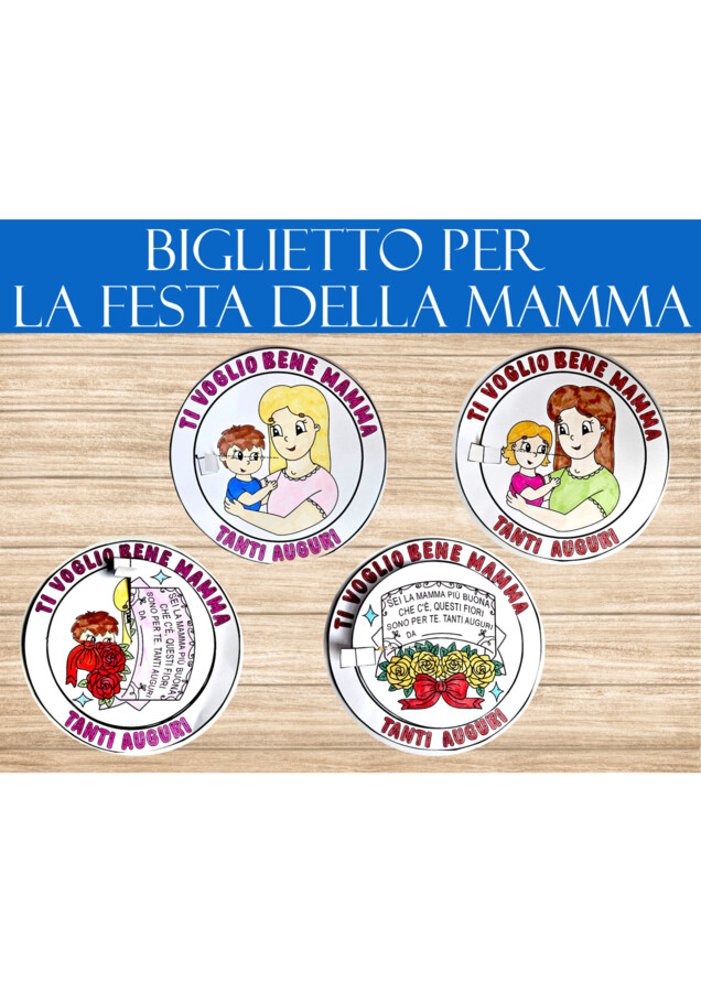 🌸biglietto per la festa della mamma