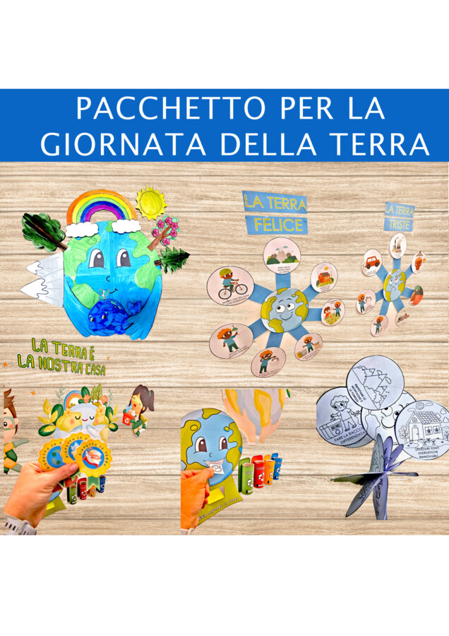 🌍Pacchetto per la Giornata Mondiale della Terra