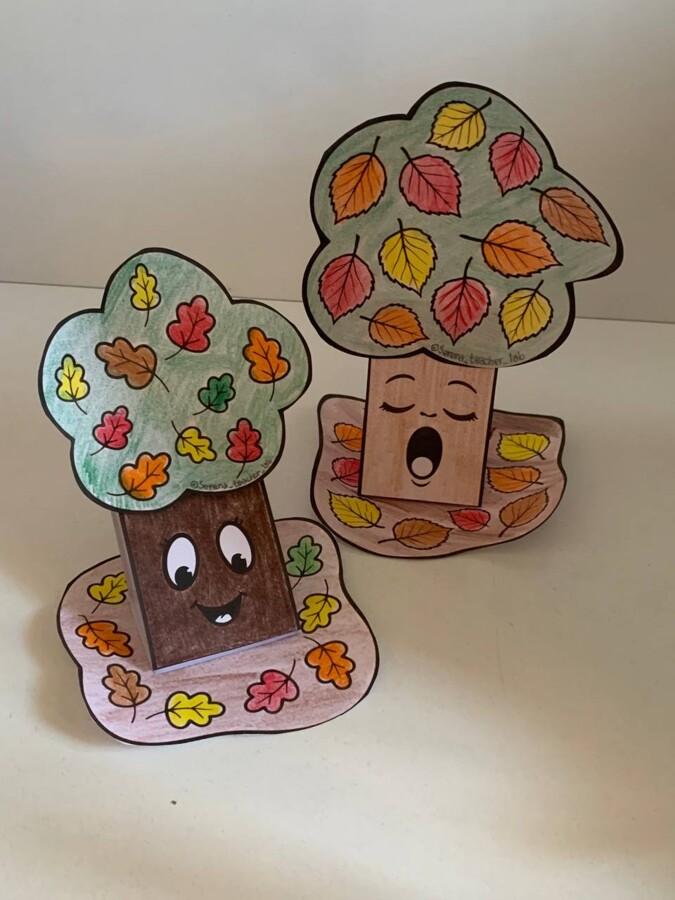 Albero Autunno 3D