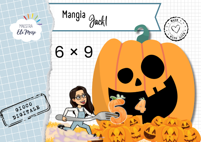 Mangia Jack - link al gioco didattico online interattivo per bambini scuola primaria
