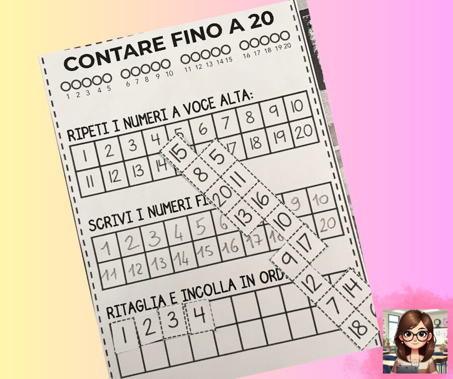Contare fino a 20