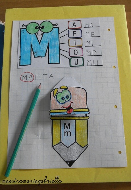 Prime sillabe: M di Matita