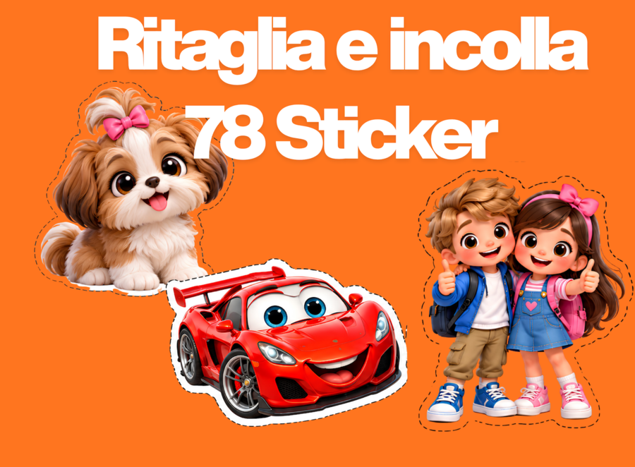 Il Mondo degli Stickers 3D!