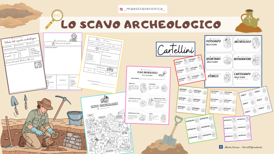 SCAVO ARCHEOLOGICO - Laboratorio di storia classe terza