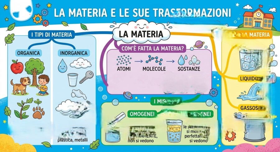 LA MATERIA E LE SUE TRASFORMAZIONI