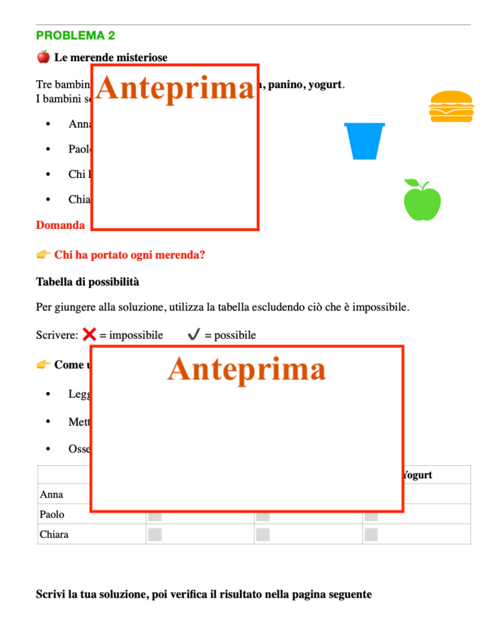 Pensare, capire, dedurre Allenare il pensiero logico e STEM con situazioni da comprendere, schemi visivi e soluzioni ragionate