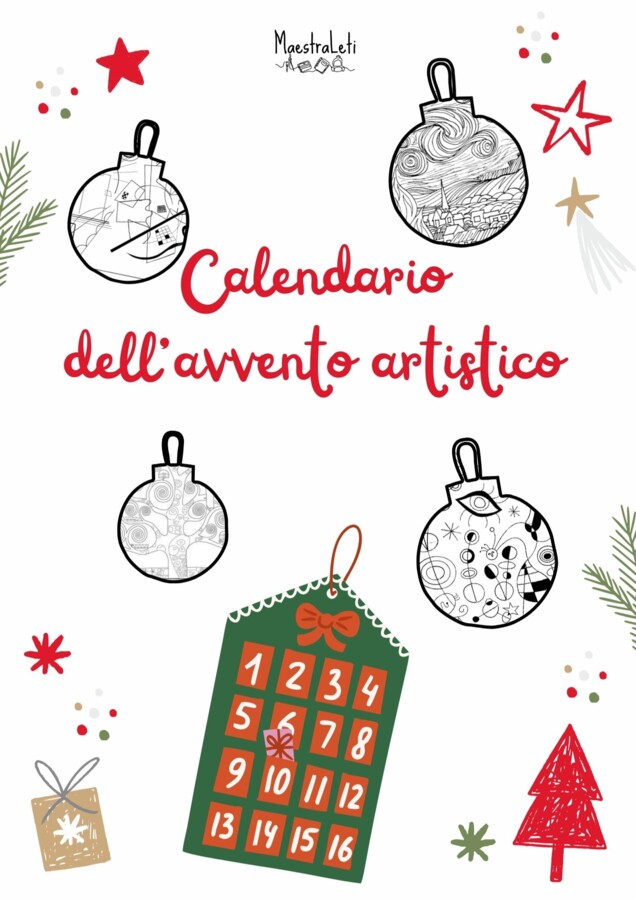 Calendario dell'avvento... Artistico!