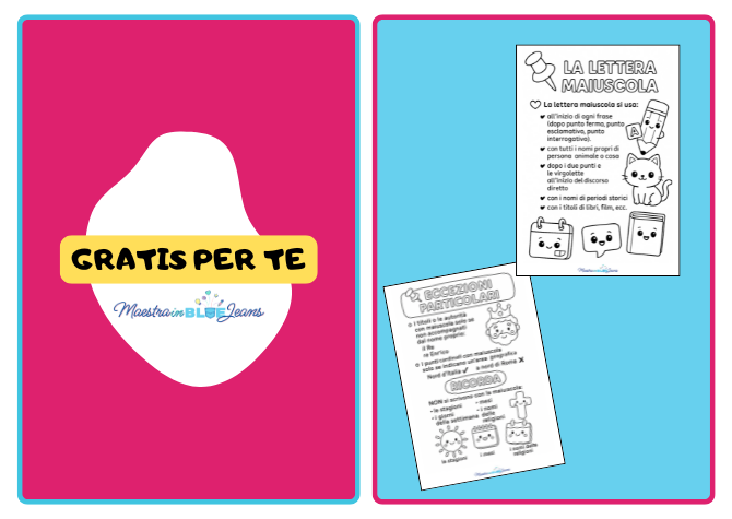 SOS REGOLE: lettera maiuscola