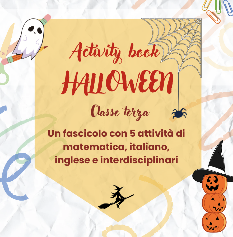 My halloween activity book