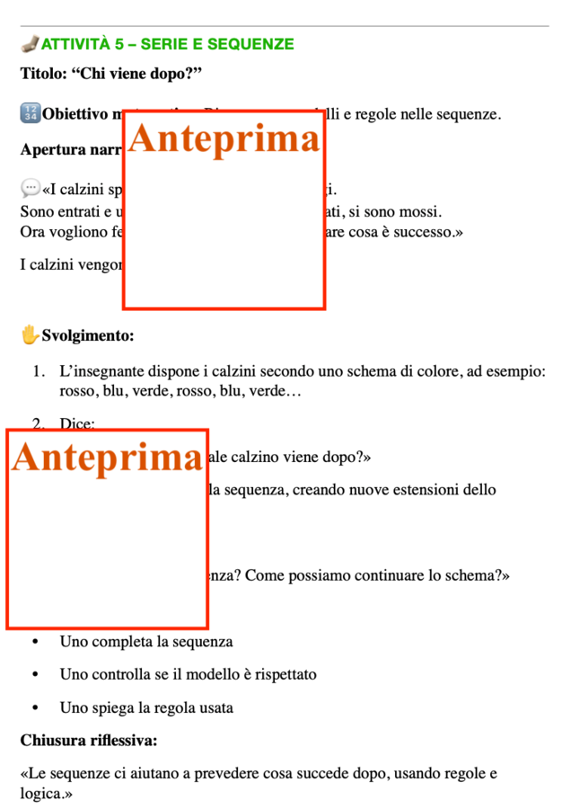 La matematica concreta dei calzini spaiati in stile Montessori; classi I-II-III (adattabie alla scuola dell'infanzia)