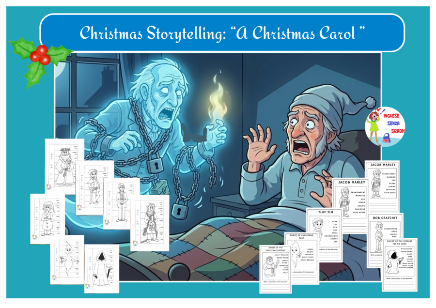 A Cristmas Carol: activities on the main characters