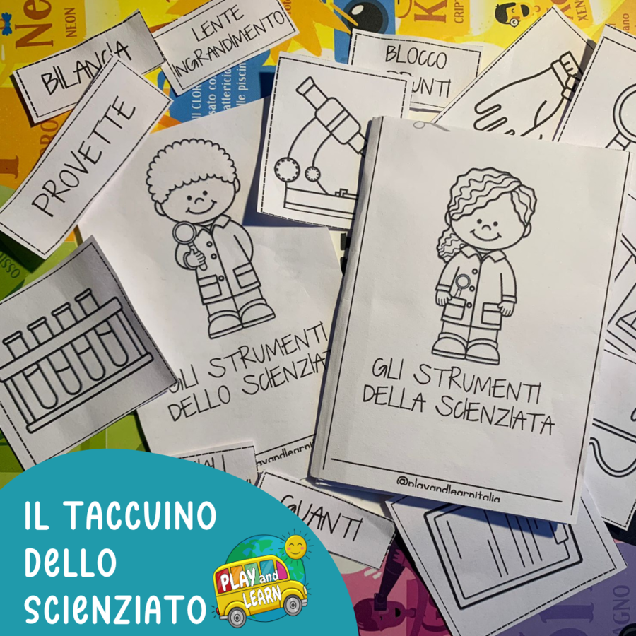 TACCUINO DEGLI SCIENZIATI + SCHEDE ATTIVITA'