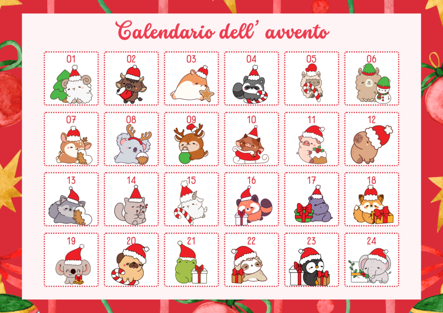 Calendario dell'avvento