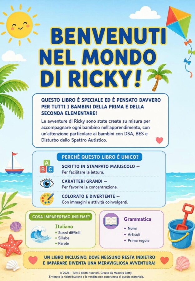 IMPARO IN VACANZA - Le avventure di Ricky